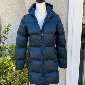 Eddie Bauer Women's Luna Park Teal Down Puffer Jacket Size S